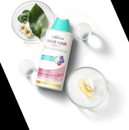 Cellcense Max Hair Shampoo – For Dry & Damaged Hair