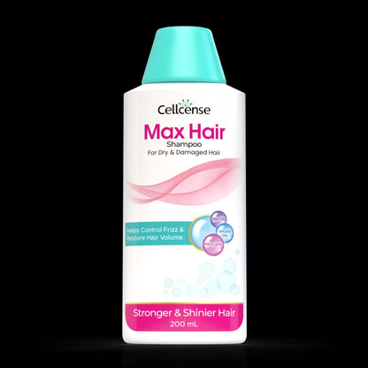 Cellcense Max Hair Shampoo – For Dry & Damaged Hair